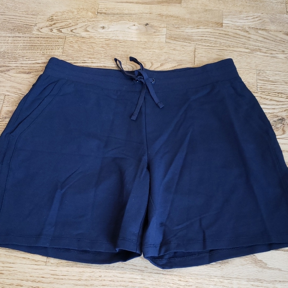 (M) T By Talbots Loungewear Shorts Casual Neutral Loose Fit Comy Relaxed